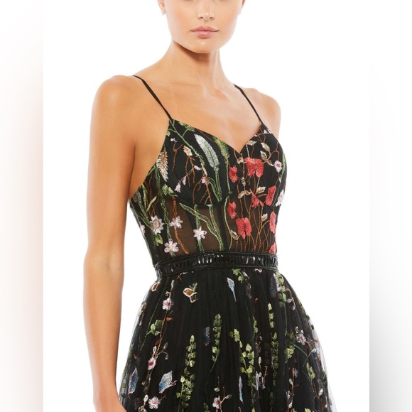 Miss Me | Dresses | Miss Me Floral Embroidered Spaghetti Strap Dress Small 63e66e00acf4626bee37f1a5